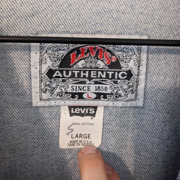Vintage Levi authentic jeans jacket - Picture 5 of 8